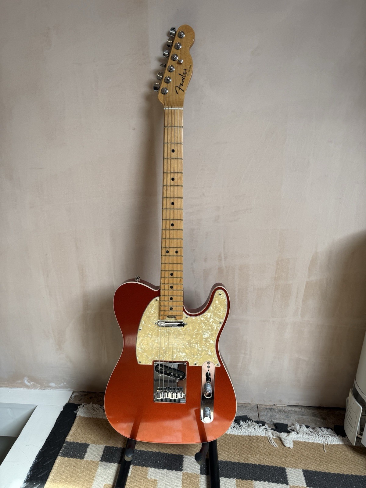 2015 Fender American Elite Telecaster - Autumn Blaze Metallic