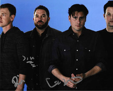 * JIMMY EAT WORLD * signed 8x10 photo * BLEED AMERICAN * COA *