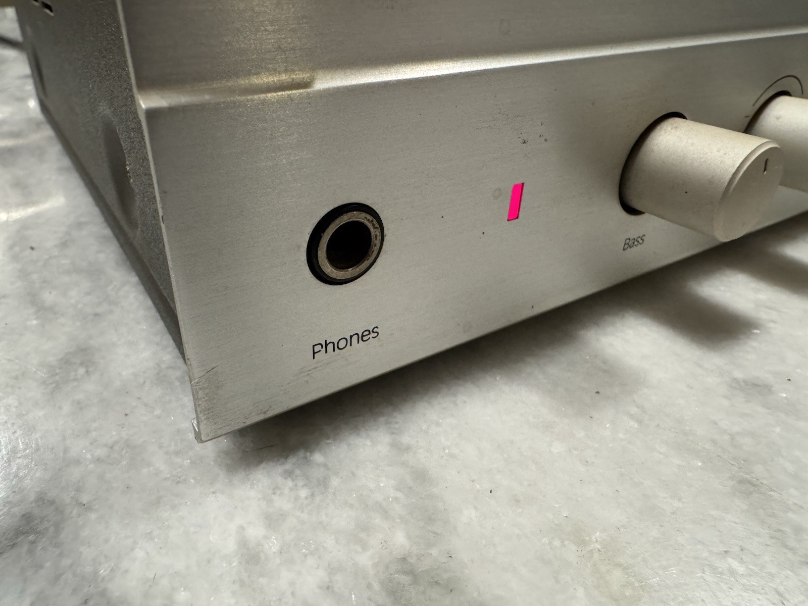 Scott Integrated Stereo Amplifier 418A Aluminum Front 30 WPC Phono Input - Works