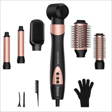 6-in-1 High-Speed Air Styler,110,000 RPM Professional Hair Dryer Brush-Fast Dryi