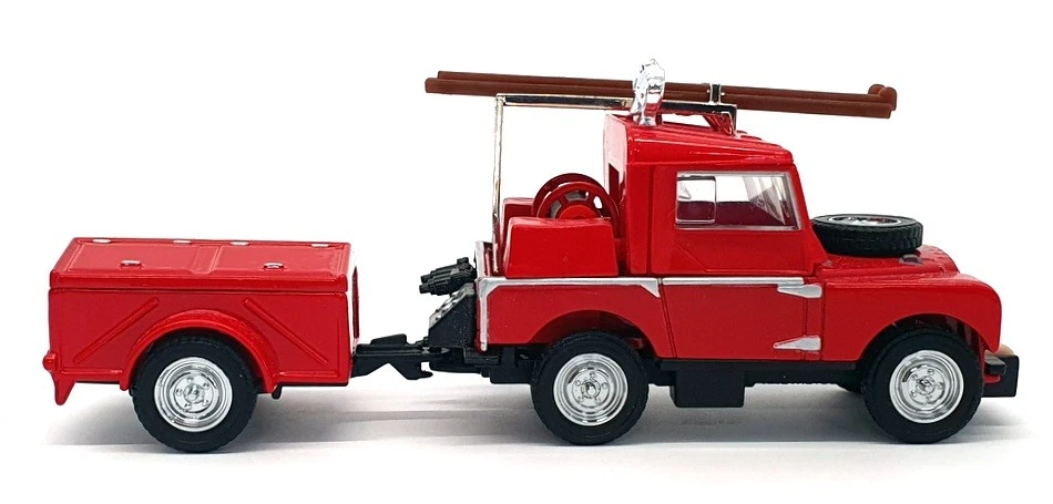 Matchbox 1/43 Scale Diecast YFE02 - 1948 Land Rover Auxiliary - Red - Image 4 of 4