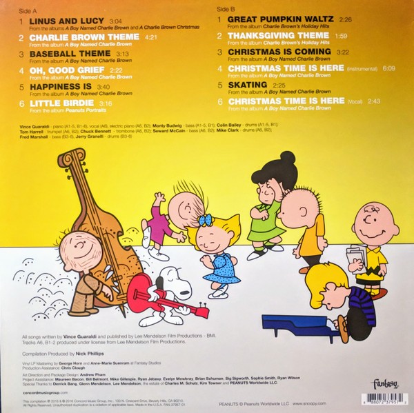 Vince Guaraldi Trio - Peanuts Greatest Hits (PICTURE DISC