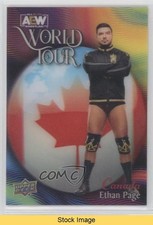 2023 AEW All Elite Wrestling World Tour Lenticular Ethan Page #WT-19 READ 17an