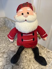 Stuffins Misfit Toy Santa Claus 1999 Red Coat Hat Black Boots