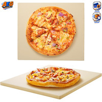Pizzastein Brotbackstein 30 Cm Cordierit FüR Backofen Gasgrill Pizza Kekse