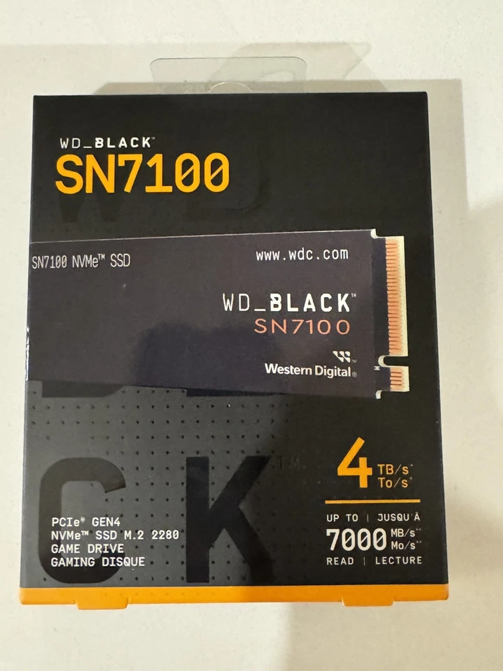 WD_BLACK SN7100 M.2 2280 4TB PCI-Express 4.0 x4 TLC 3D NAND Internal Solid State - Image 3 of 3