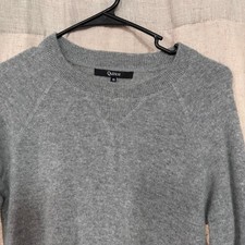 Quince grey cashmere sweater size