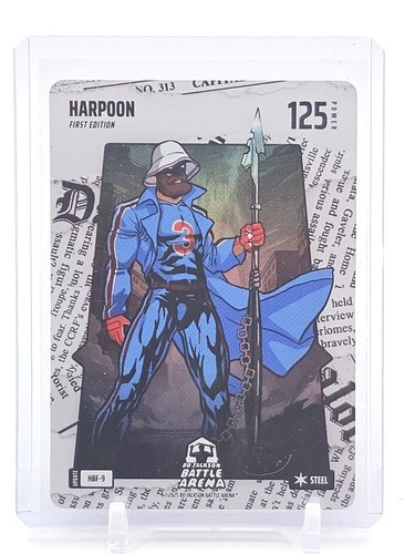 HARPOON 2025 BO JACKSON BRYCE HARPER BATTLE ARENA FIRST ED#HBF-9 STEEL Q3735
