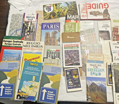 Lot of Travel Maps and and some tourist Information
