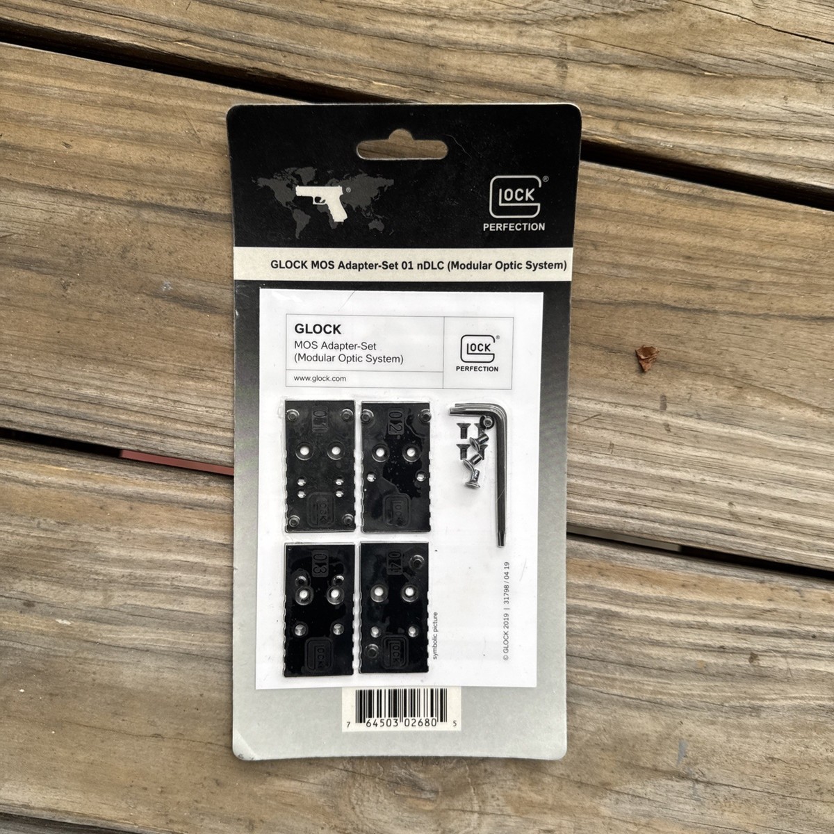 LIFθSE／LIFθSE plate 01 GLOCK MOS Adapter Set 01 nDLC Modular Optic System for sale online