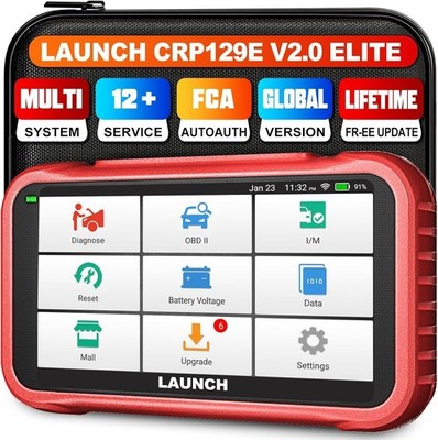 2026 LAUNCH CRP129X V2.0 PRO Profi OBD2 Diagnosegerät Auto Scanner TPMS EPB SAS