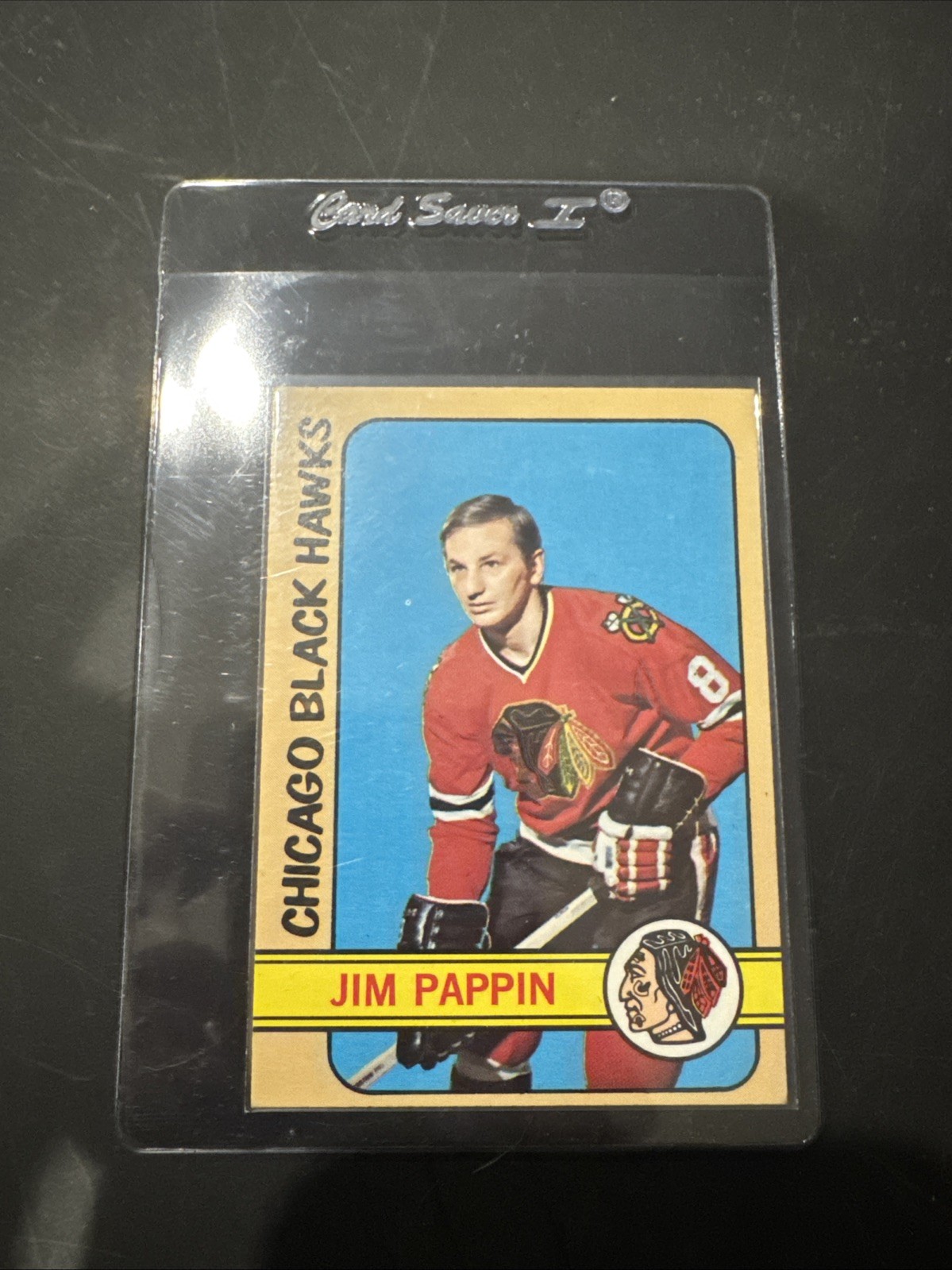 1972-73 Topps Hockey #148 Jim Pappin Black Hawks