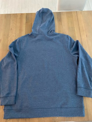 Quiksilver Hoodie, Emboss Gridliner, Vintage Indigo, Men’s XL, NWT - Picture 6 of 6