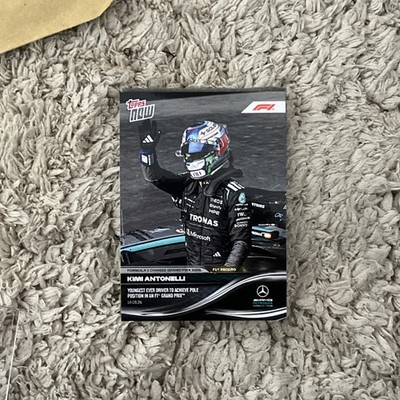 2026 Topps NOW Formula 1 - Kimi Antonelli - #17 - Youngest Driver Pole in F1