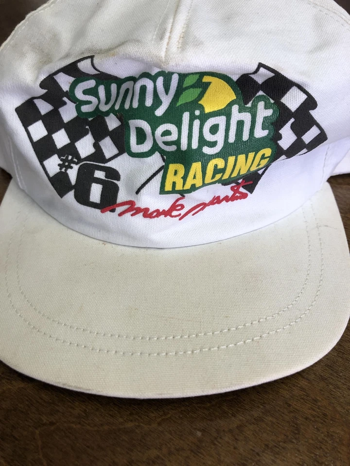 Gorra de colección Sunny Delight Racing Mark Martin SnapBack NASCAR #6 Hecha en EE. UU. Años 90 Foto 2 de 4