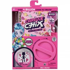 Capsule Chix Sweet Circuits Collection 4.5in Doll Capsule Machine 15+ Surprises