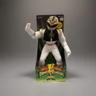 NOS 1994 Vintage Mighty Morphin Power Rangers White Ranger  Plush Kid Dimension