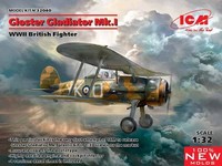 Gloster Gladiator Mk.I, Wwii British Fighter / 1:32 - Icm