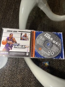 NBA 2K1 - Sega Dreamcast - Complete CIB With Manual - Clean - 2000 - NTSC