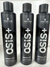 3 Pack ---Schwarzkopf OSiS Session Label Texture Hairspray 9 oz