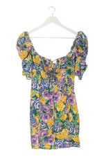 ZARA Abito estivo Donna Abito Taglia IT 38 lilla-arancione chiaro-verde