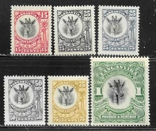 Tanganyika Scott# 14/23 Mint MH 6 different