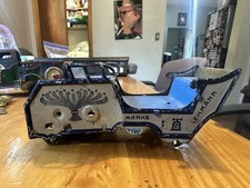 Lehmann Vintage Windup Litho Toy Car - NAUGHTY BOY - Original PARTS Antique V3