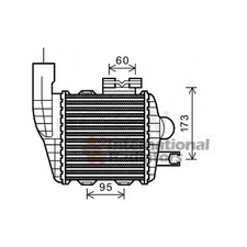 Ladeluftkühler für KIA Hyundai Tucson Sportage JM JE_ 2.0 CRDi 4WD