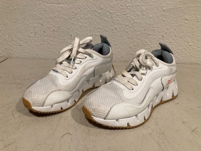 Reebok Zig Dynamica 4.0 Cream Wine Women's Size 6 Pre-loved