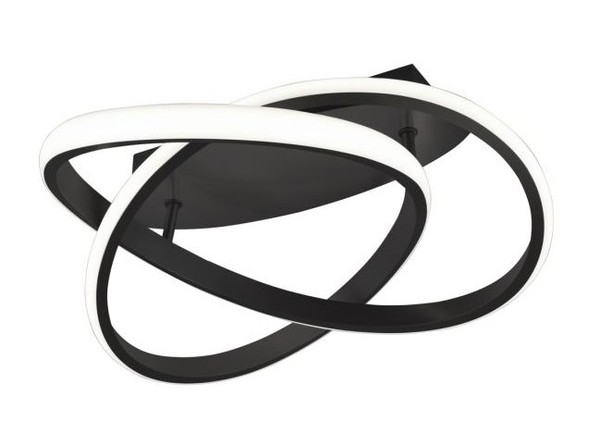 Led-Deckenleuchte Course 18W Von Reality Leuchten R62051132 Schwarz-image