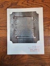 Joe Morrison 1967 Sportsman Award Dinner Souvenir Journal -VERY RARE - Near Mint