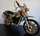 G.I. Joe Army Ranger Attack Cycle - Camouflage Motorcycle - Hasbro 2002