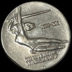 1965 Poland 10 Zlotych 700th Anniversary Warsaw Nike Commemorative Coin Lot D6-2 — photo 10