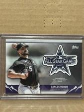 2021 Topps Baseball Carlos Rodon MLB All Star Game Commemorative Sleeve Relic