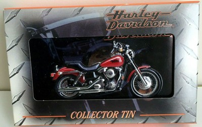 1999 Harley Davidson Sealed Playing Cards Collectors Tin Dyna Super Glide 2 Deck