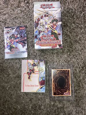 Yugioh Saber Force Starter Deck First Edition | eBay