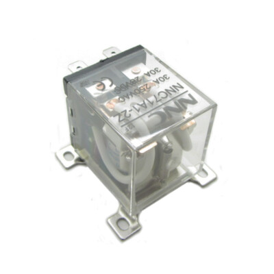 Coil High Power Relay 30A DPDT 2 NO + 2 NC 8 Pins Screw Mount DC 12V 24V AC 220V