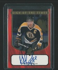 1998 Upper Deck SP Authentic Sign of the Times Ray Bourque Bruins Auto Rare Sp