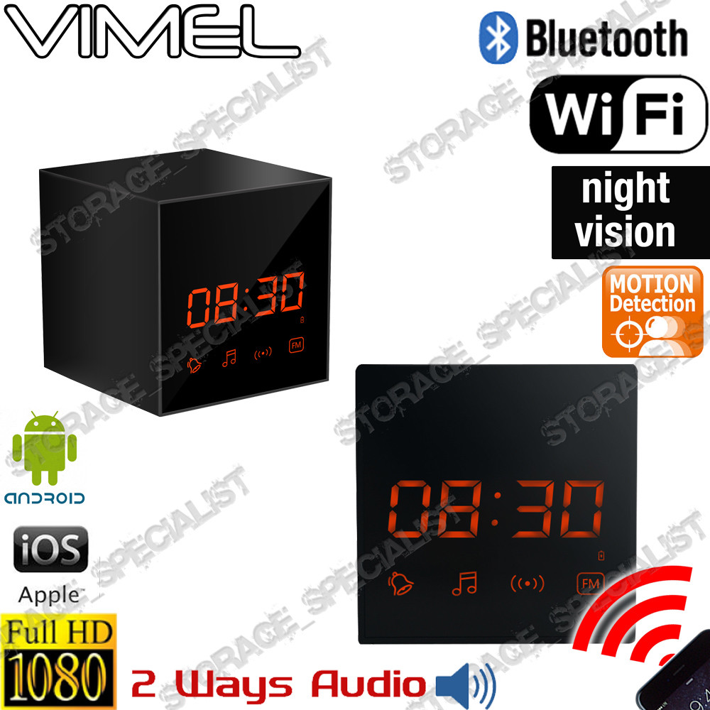 Wireless Camera Alarm Live View WIFI IP 24/7 Security Small Mini