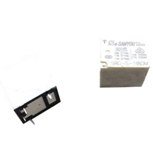 2PCS SANYOU SRG-S-118DM 18VDC Power Relay 4Pins 17A 277VAC