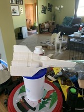 Battlestar Galactica Viper  Mark 3d printed colonial viper  New! 8 inch White