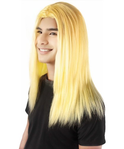 HPO Adult Men's Straight Shoulder Length Rapper Wig,Multiple Color,HM-1040A - Picture 15 of 122