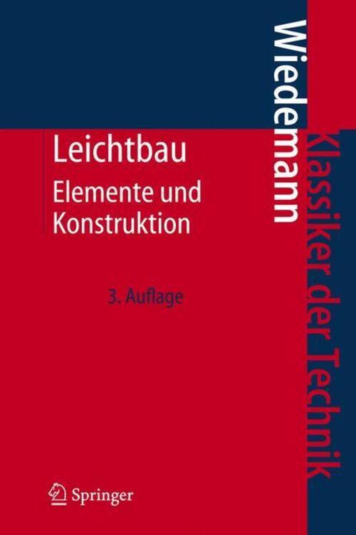 Thumbnail - Leichtbau | Johannes Wiedemann | Elemente Und Konstruktion | Buch |