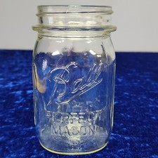 Vintage Ball Perfect Mason 12 oz. Mason Jar ribbed sides 10H