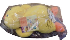 Axis Danny The Duck Plush 10" Baby Bottle Sippy Cup Hugger New in Bag CUTE FUN 
