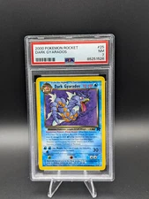 PSA 7 Dark Gyarados 25/82 Unlimited Team Rocket 2000 NM