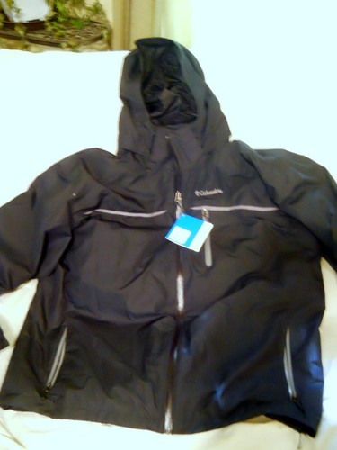 COLUMBIA SPLIT IMMERSION BLACK PARKA JACKET MENS SIZE XXL NWT $230 | eBay