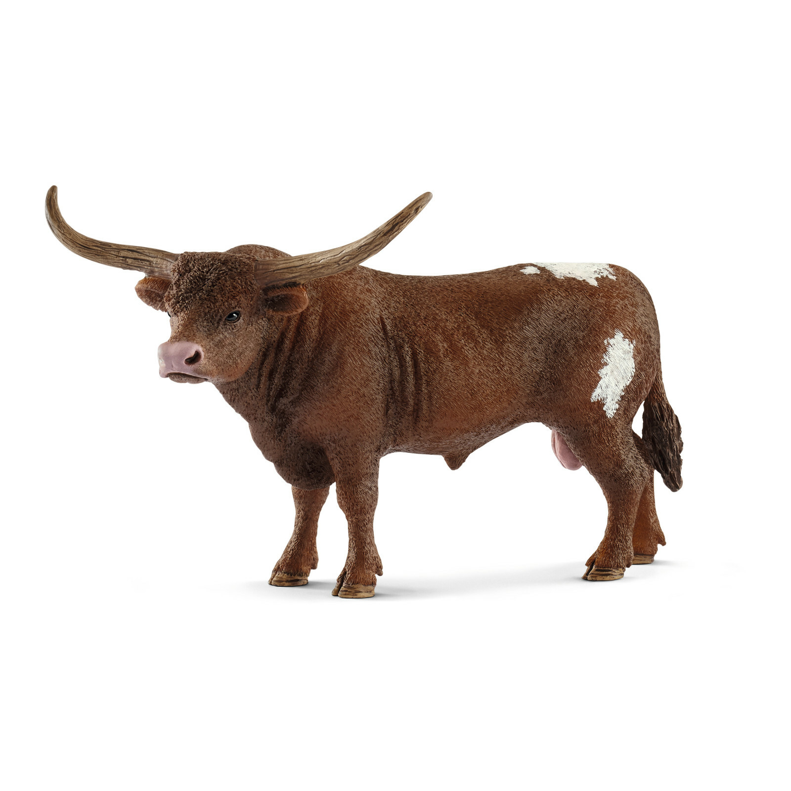 Schleich 13866 Texas Longhorn bull model plastic toy figure bulls LONGHORNS cows