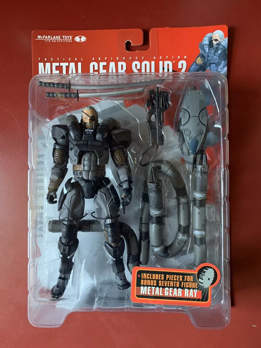 Metal Gear Solid 2 - McFarlane Toys 2001 - Complete series of 6  action-figures