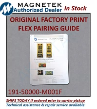 Magnetek Flex EX2 Pairing Guide - Original Factory Print P/N 191-50000-M001F_R01